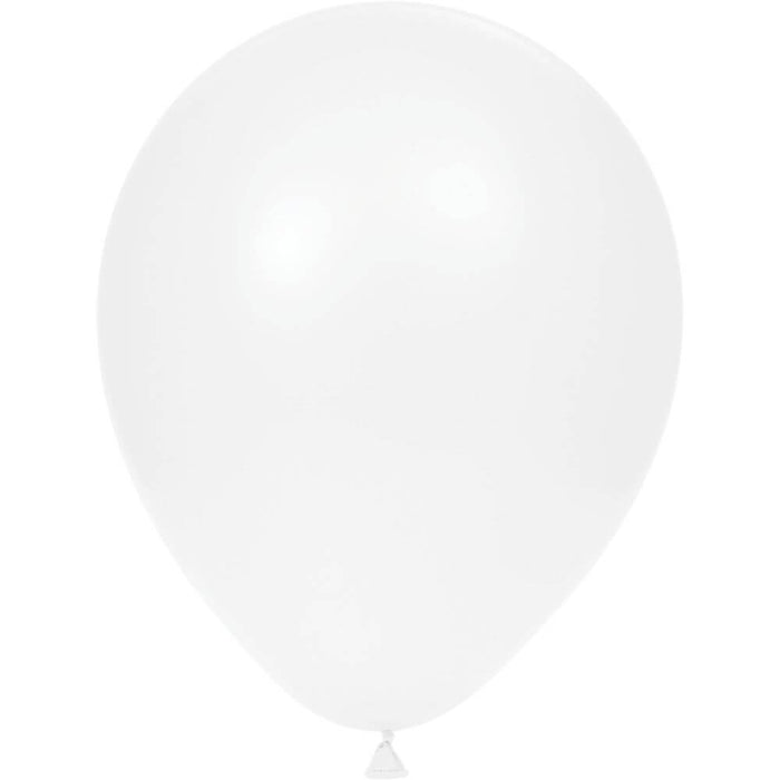 Latex Balloons 15ct 12in, White 