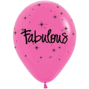 Latex Balloon Fabulous Pink 11in 