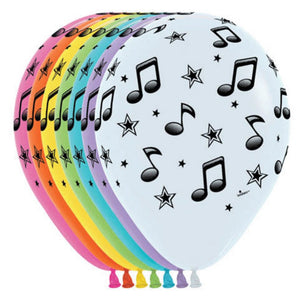 Latex Balloon Music 11in