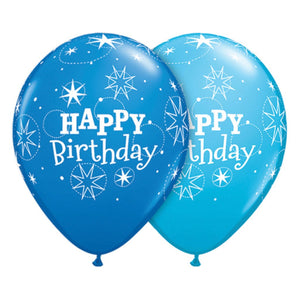 Birthday Sparkle Latex Balloon 11in