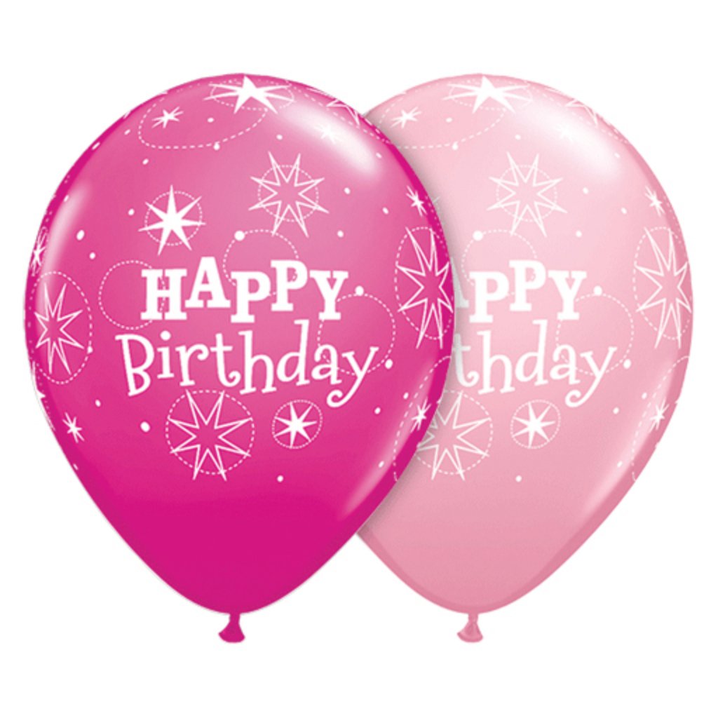 Birthday Sparkle Latex Balloon 11in 