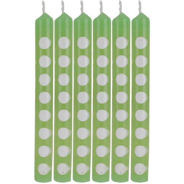 Polka Dots Candles Fresh Lime 