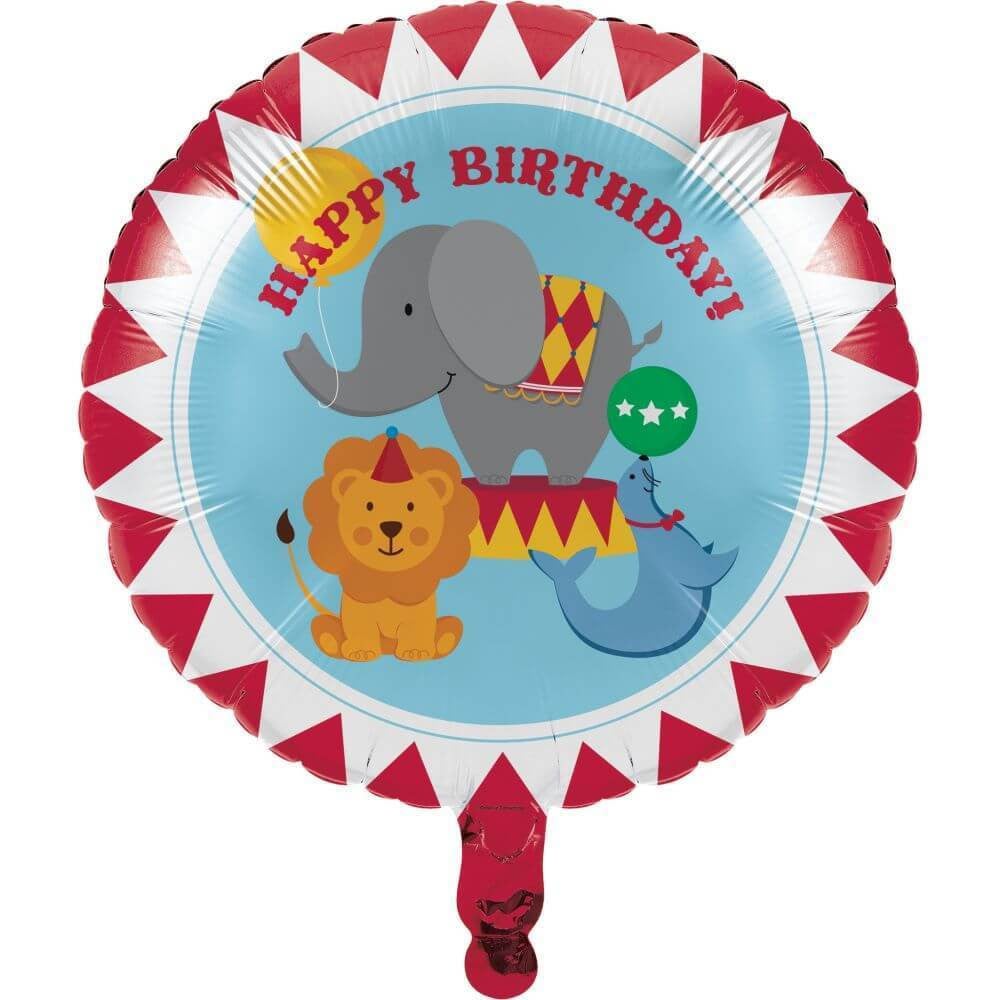 Circus Time, Foil Balloon 