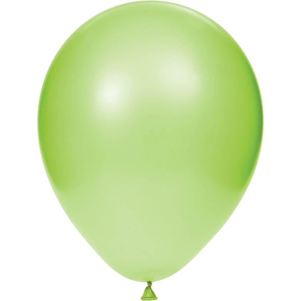 Latex Balloon 12in, Fresh Lime 