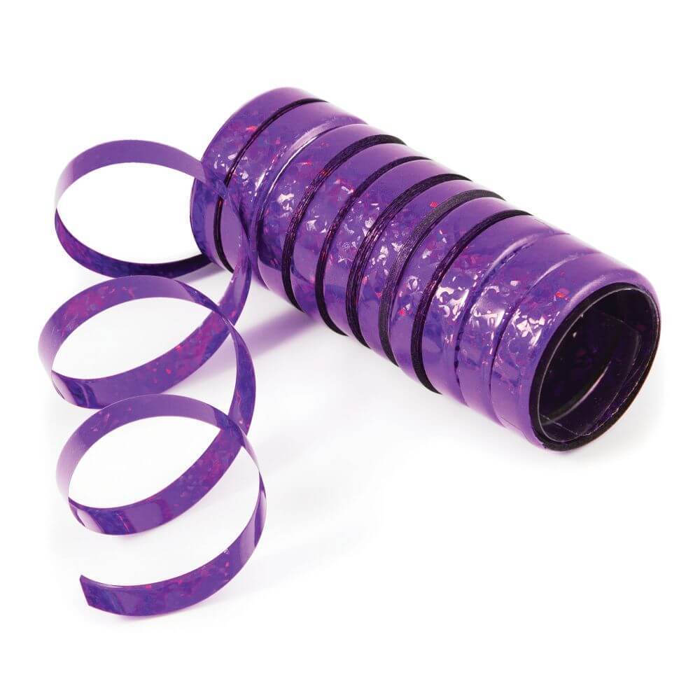 Holographic Streamers Purple 