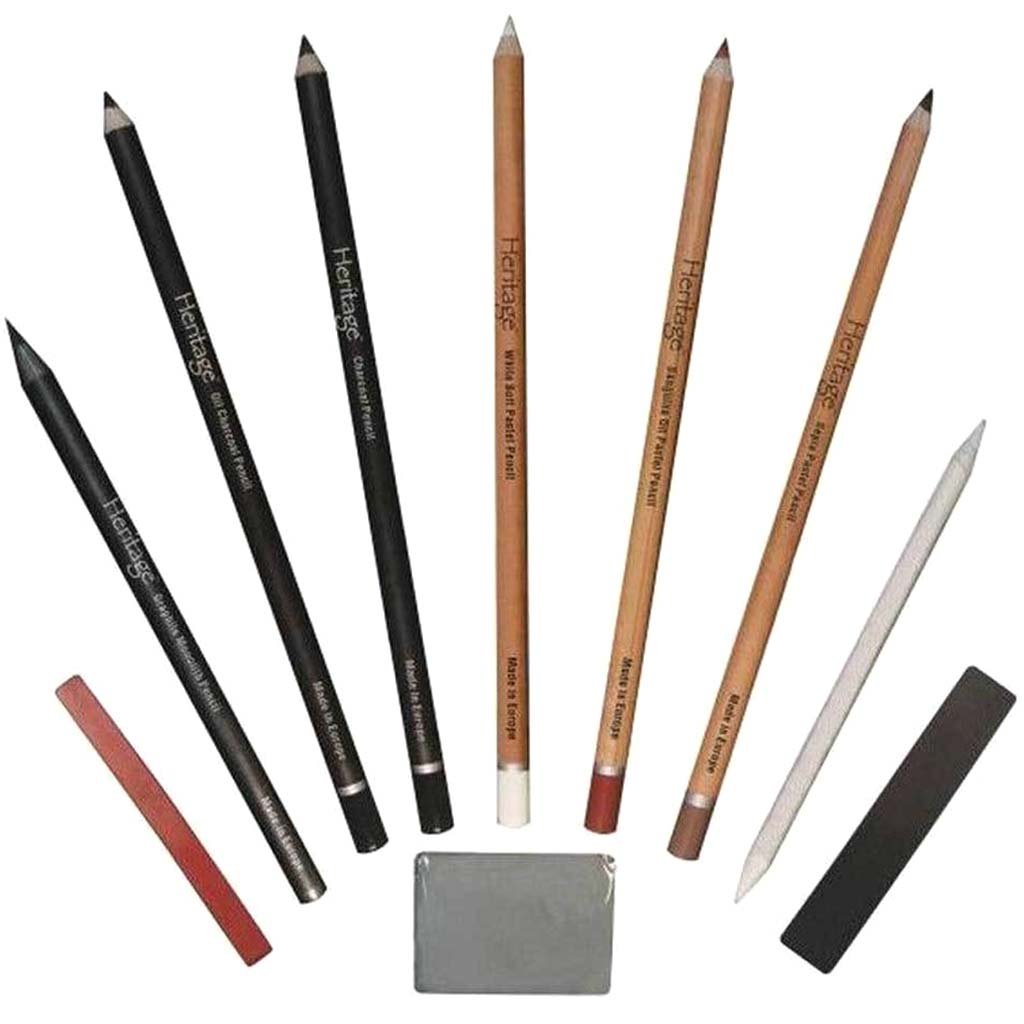 Heritage Drawing Set 10Pcs 