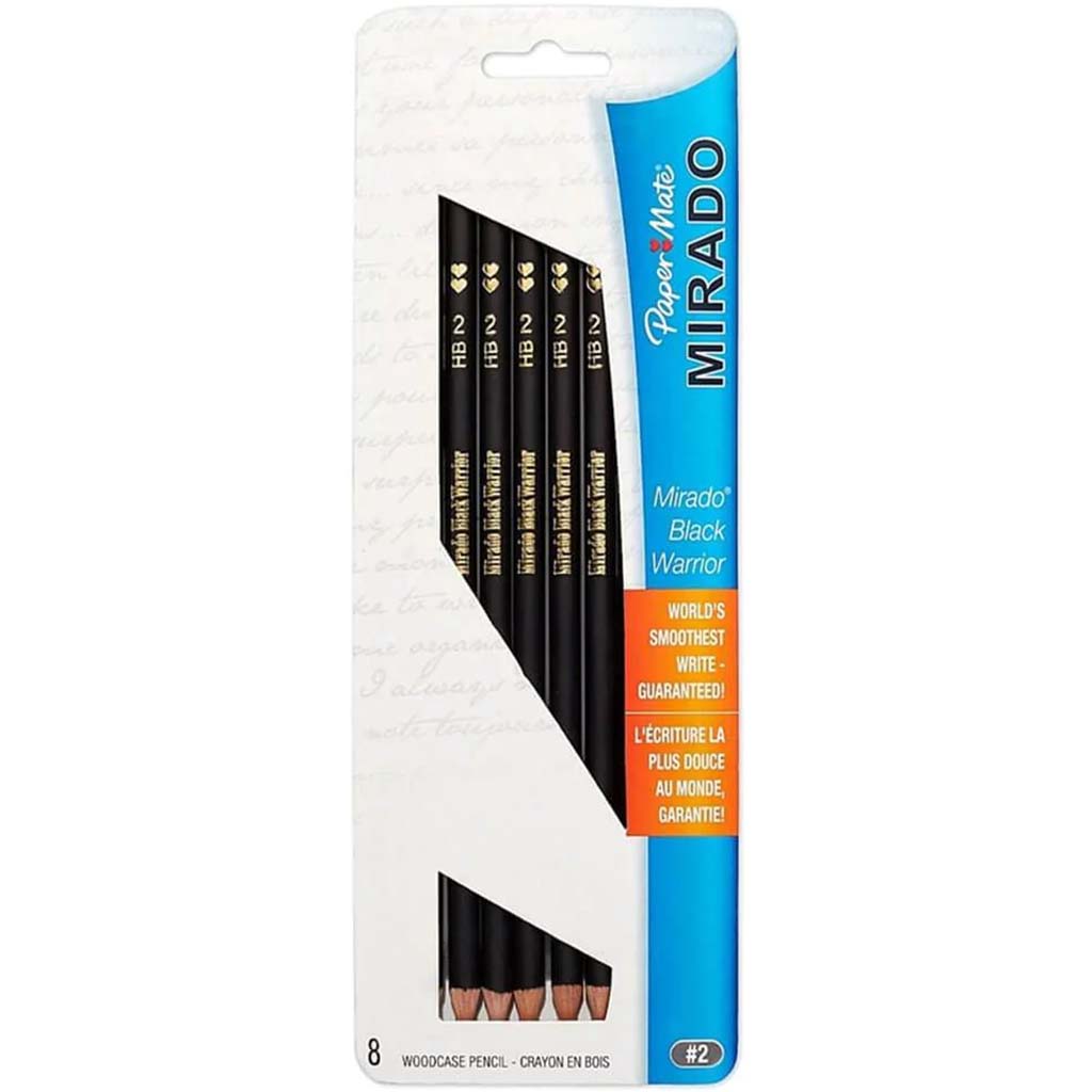 MIRADO PENCIL WARRIOR NO.2 BLACK 