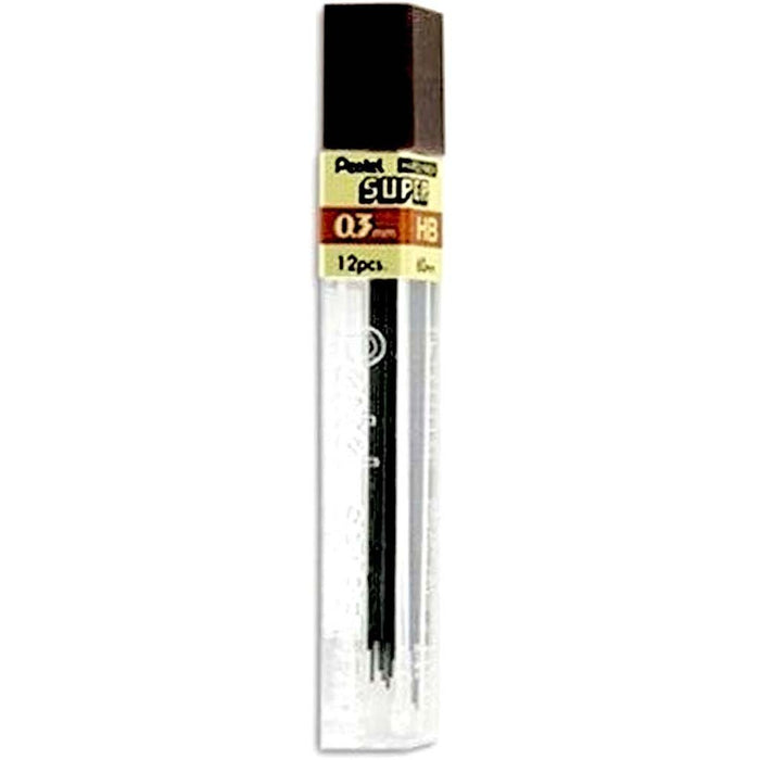 LEAD MECHANICAL PENCIL HB 12PC 0.3MM 