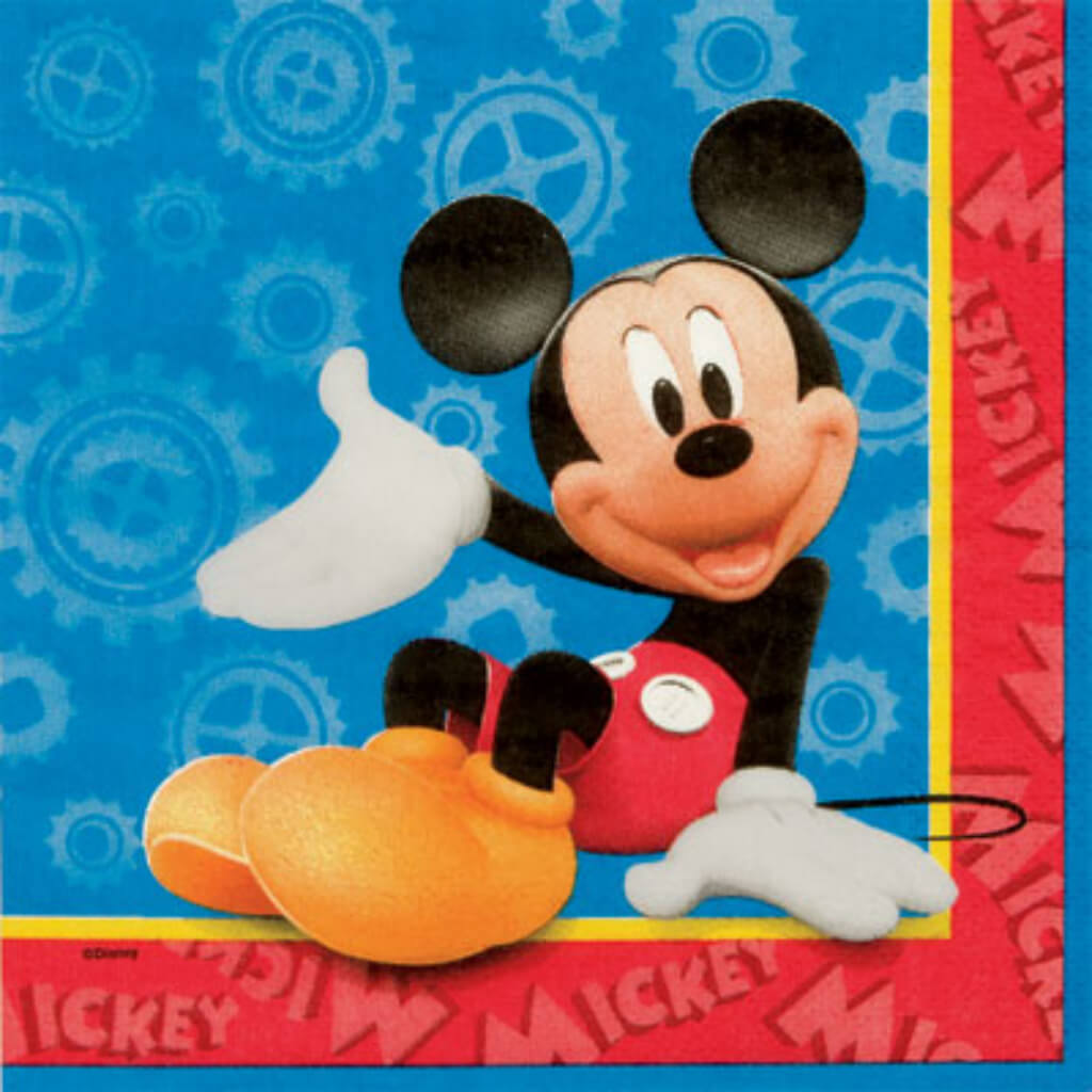 Mickey Mouse Clubhouse Lunch Napkins, 16ct 