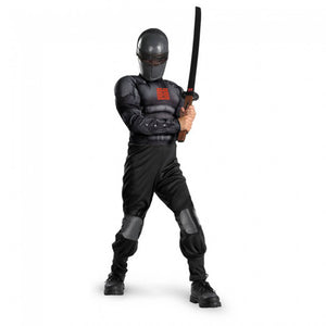 Snake Eyes Light-Up Deluxe Muscle Costume