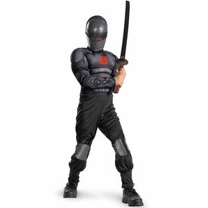 Snake Eyes Light-Up Deluxe Muscle Costume