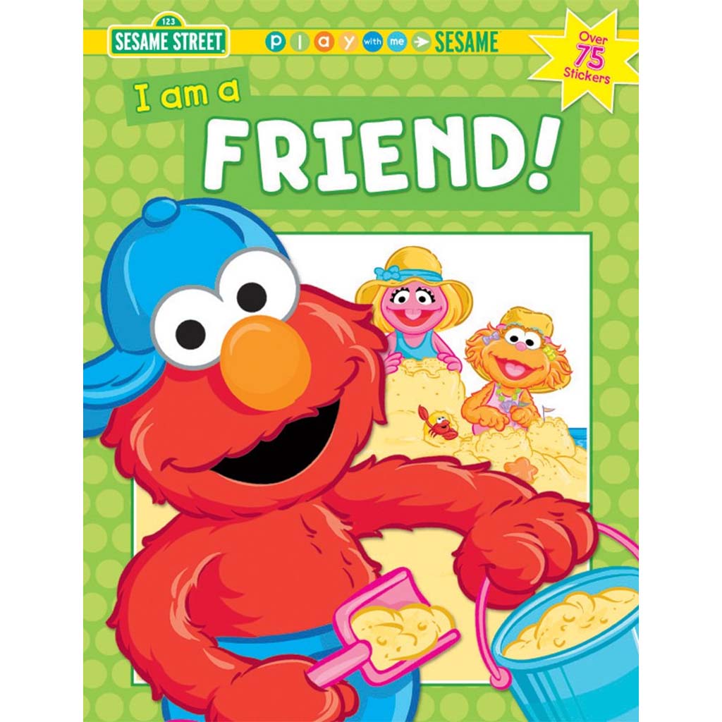 Sesame Street I Am A Friend Book