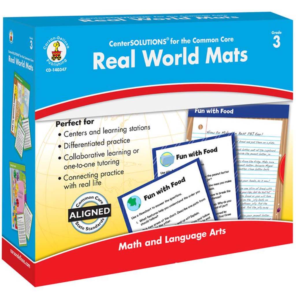 Real World Mats Classroom Support Materials 