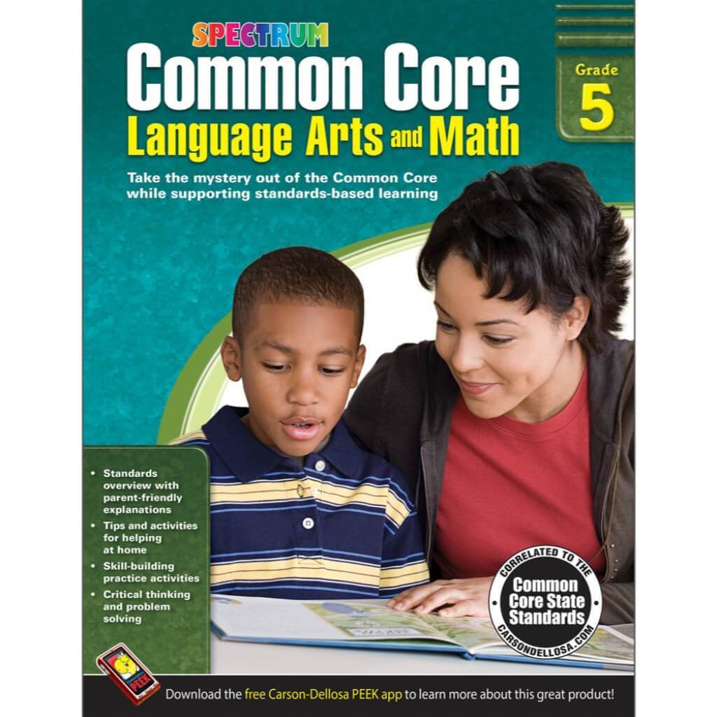 Cc Language Arts And Math Grade 5 