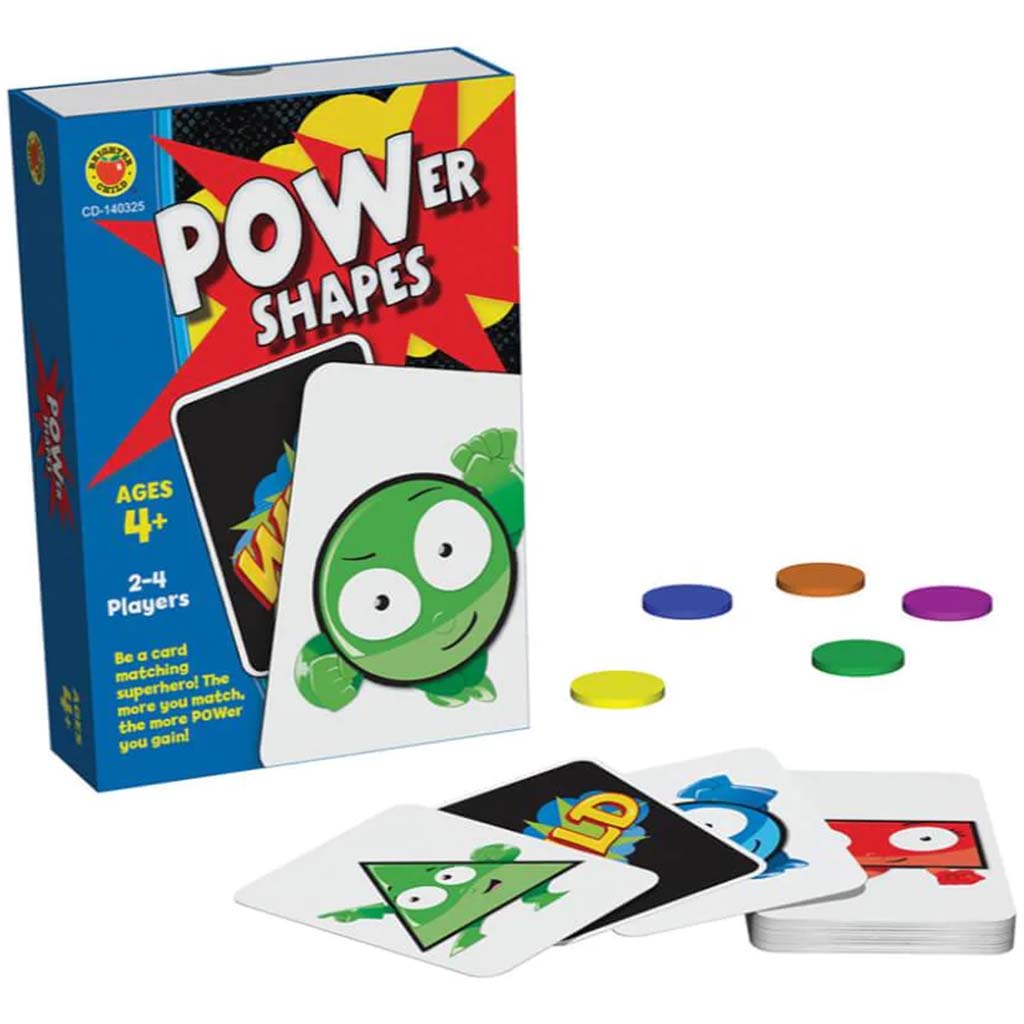 Power Shapes Learning Cards 