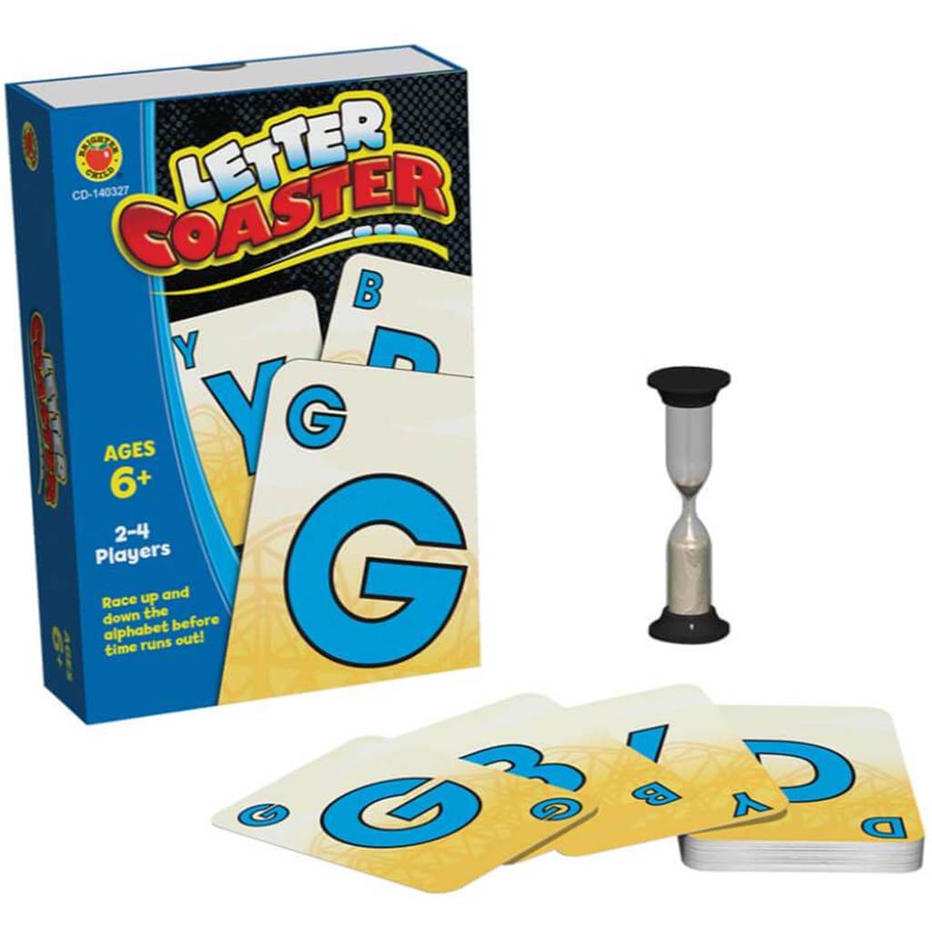 Letter Coaster Card Games 