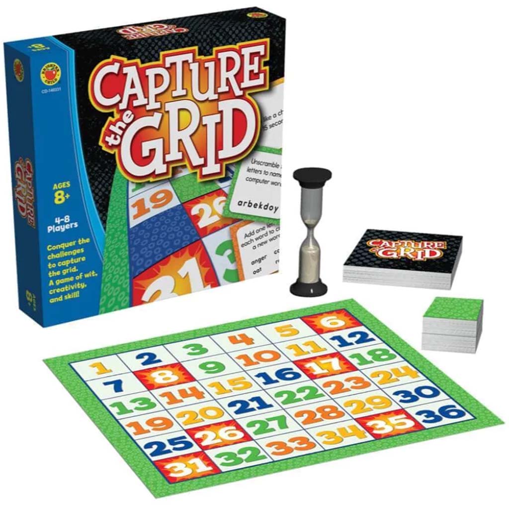 Capture The Grid Board Games 