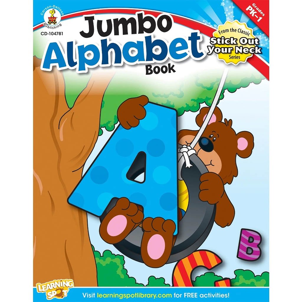 Jumbo Alphabet Book Resource Book PreK - Grade 1