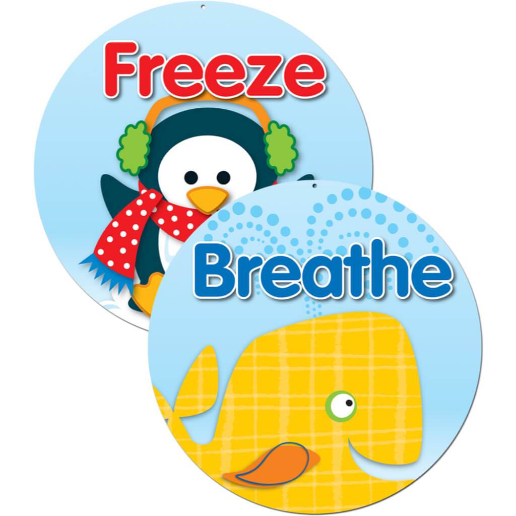 Freeze &amp; Breathe 2 Sided Decoration 