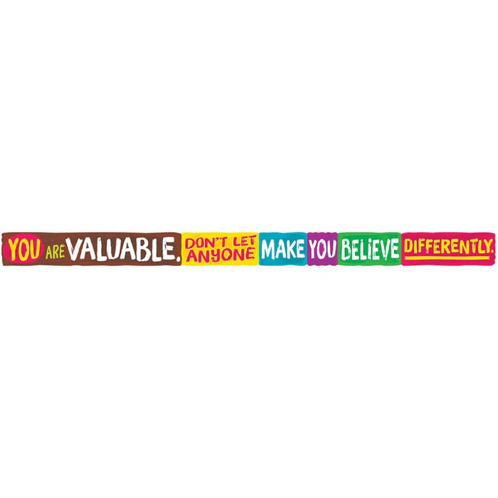 You Are Valuable.. Banner 