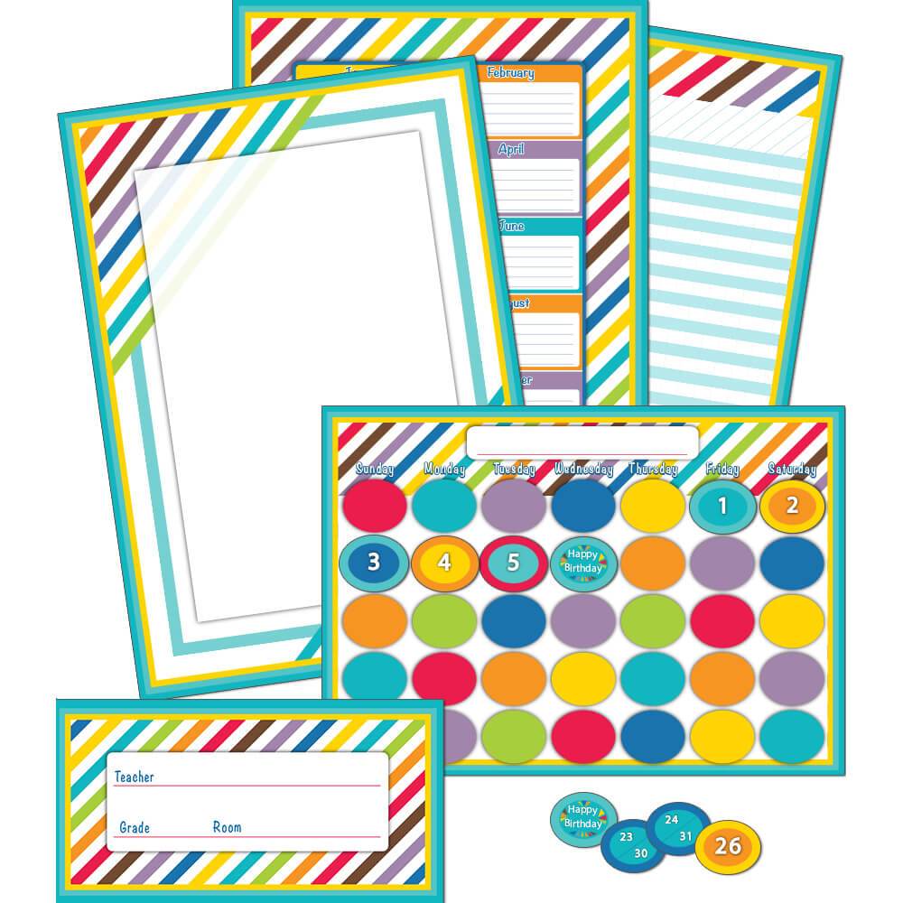 Color Me Bright Bulletin Board Set 