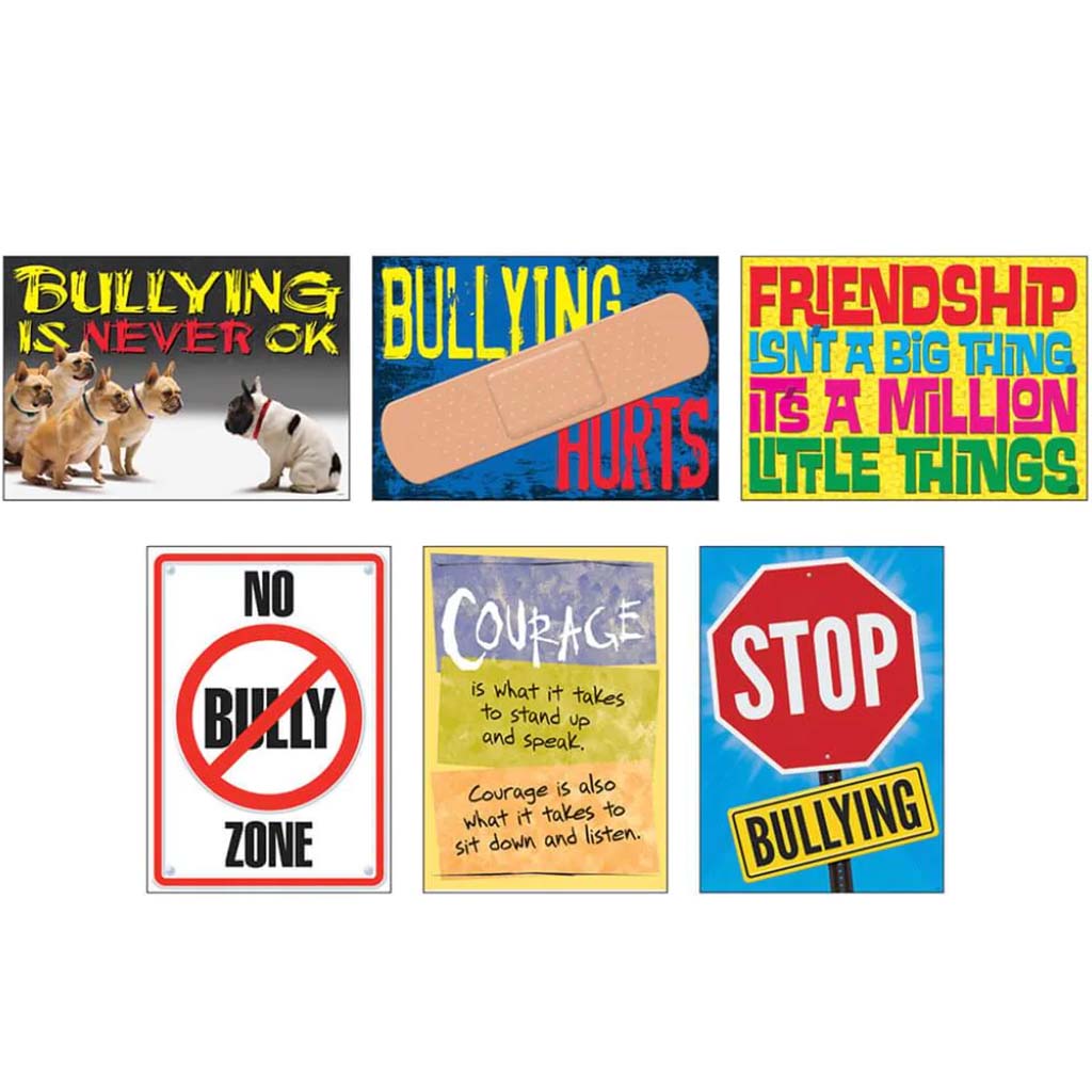 No Bully Zone Poster Combo Pack 