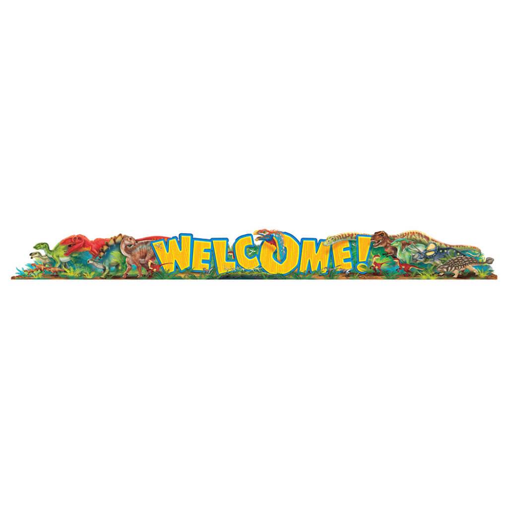 Welcome Discovering Dinosaurs Banner 