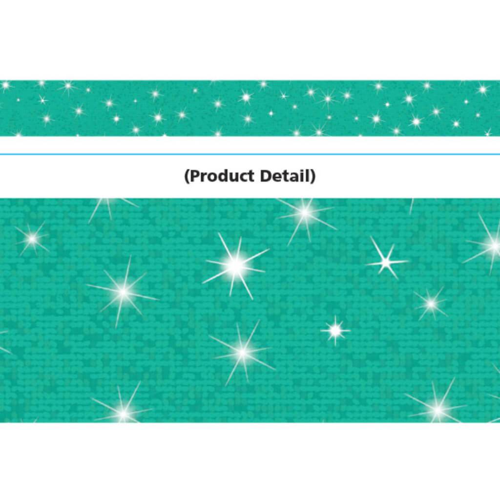 Sparkle Bolder Borders Teal 