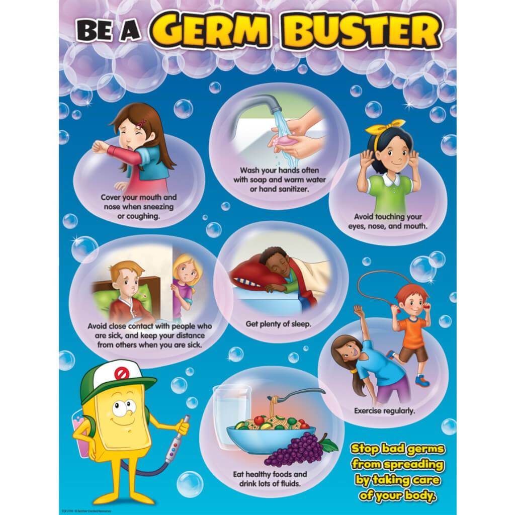 Be A Germ Buster Chart