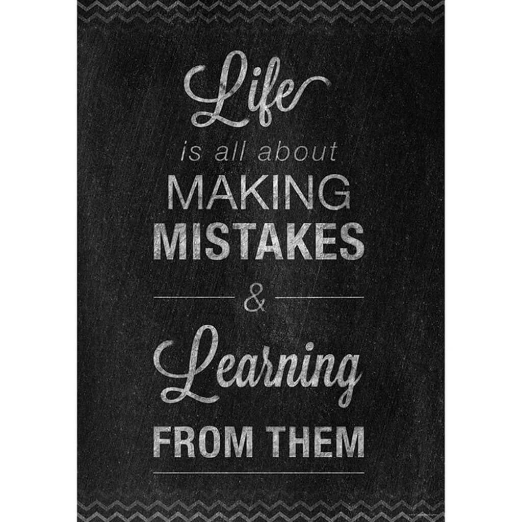 Mistakes, Inspire You Posters 