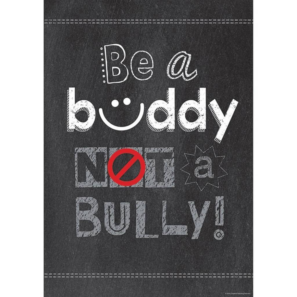 Be A Buddy Not A Bully Chart 