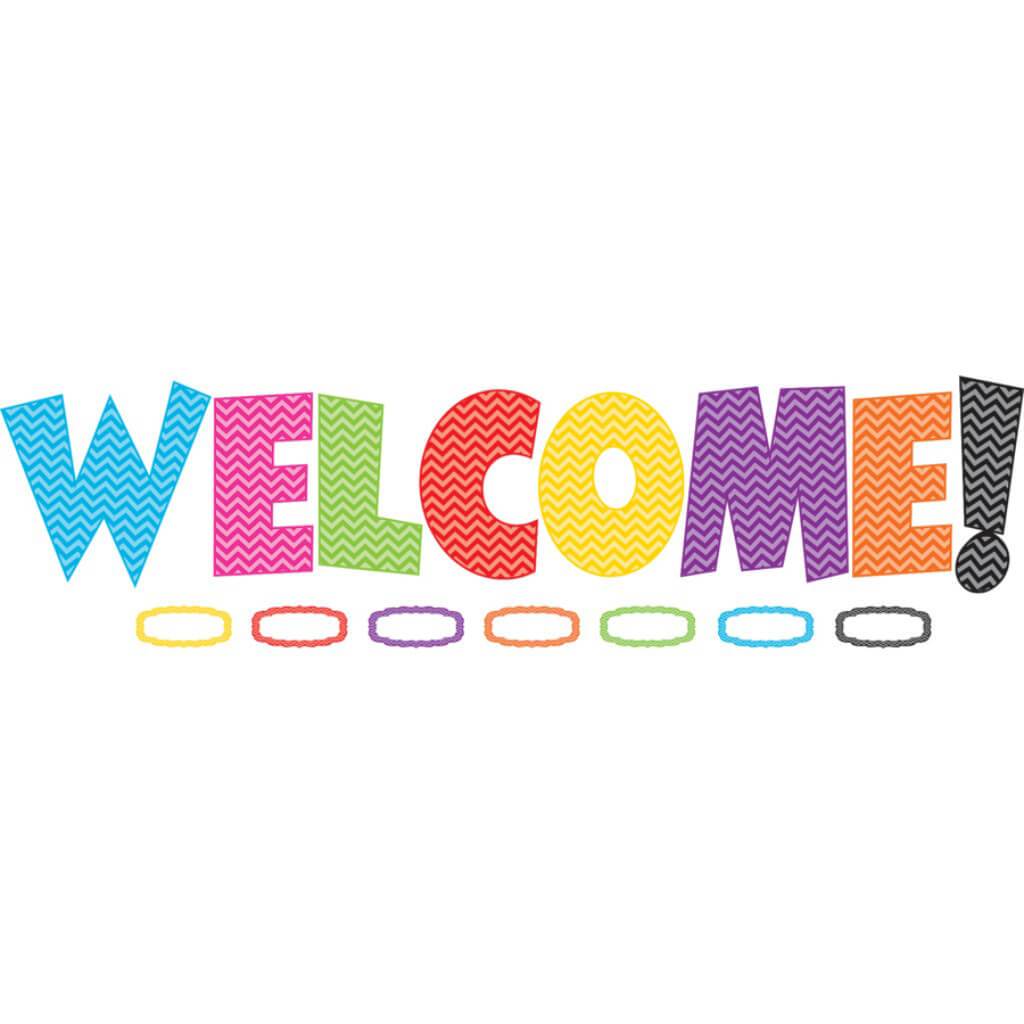 Chevron Welcome Bulletin Board 