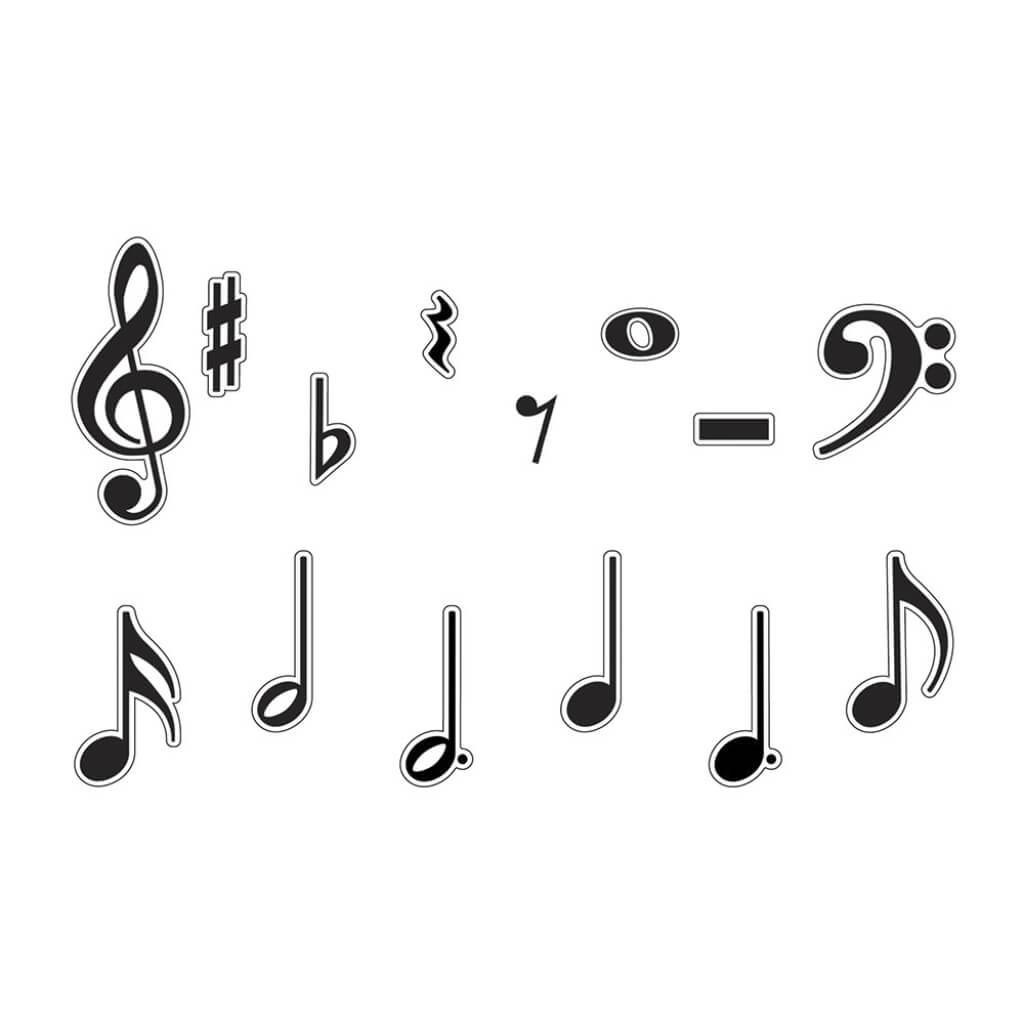 Music Symbols Classic Accents 