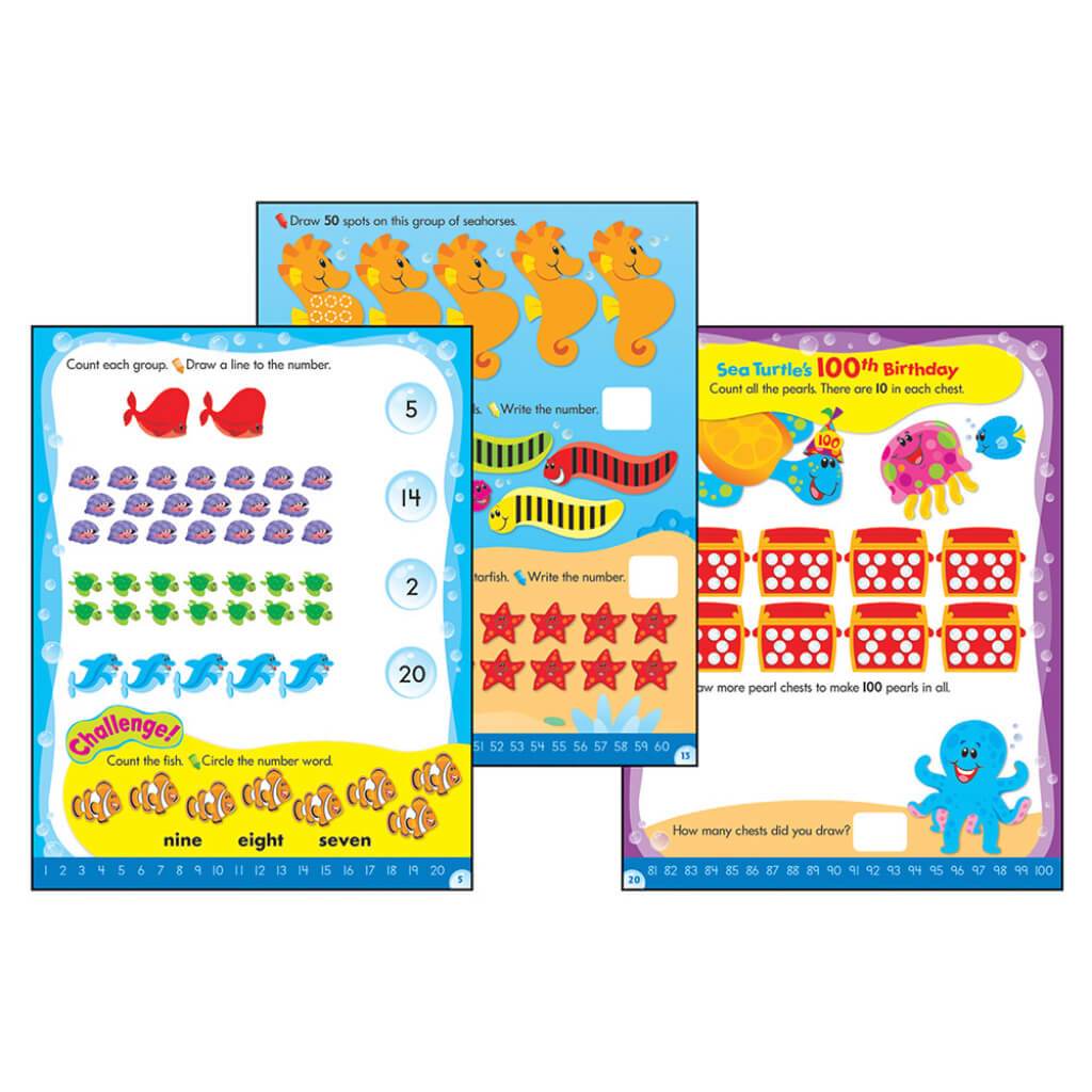 I Can Count 1-100 Wipe-Off Book Grade Prek-K 