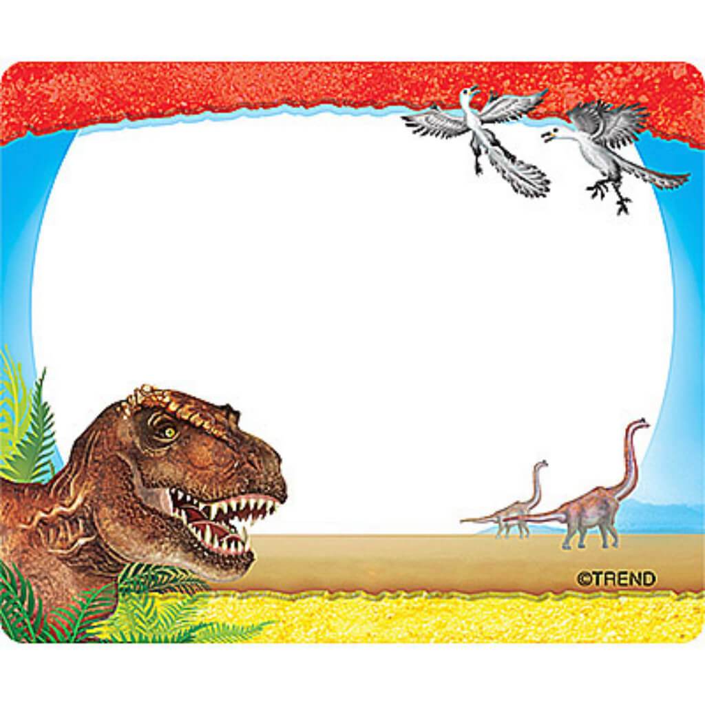 Discovering Dinosaurs Terrrific Label 