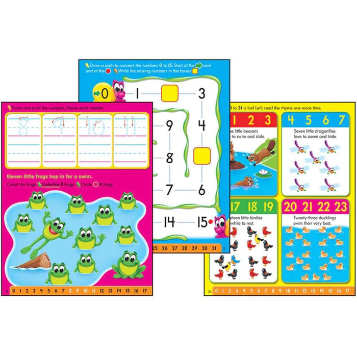 Counting 0-31 Wipe-Off Book Grade Prek-K 