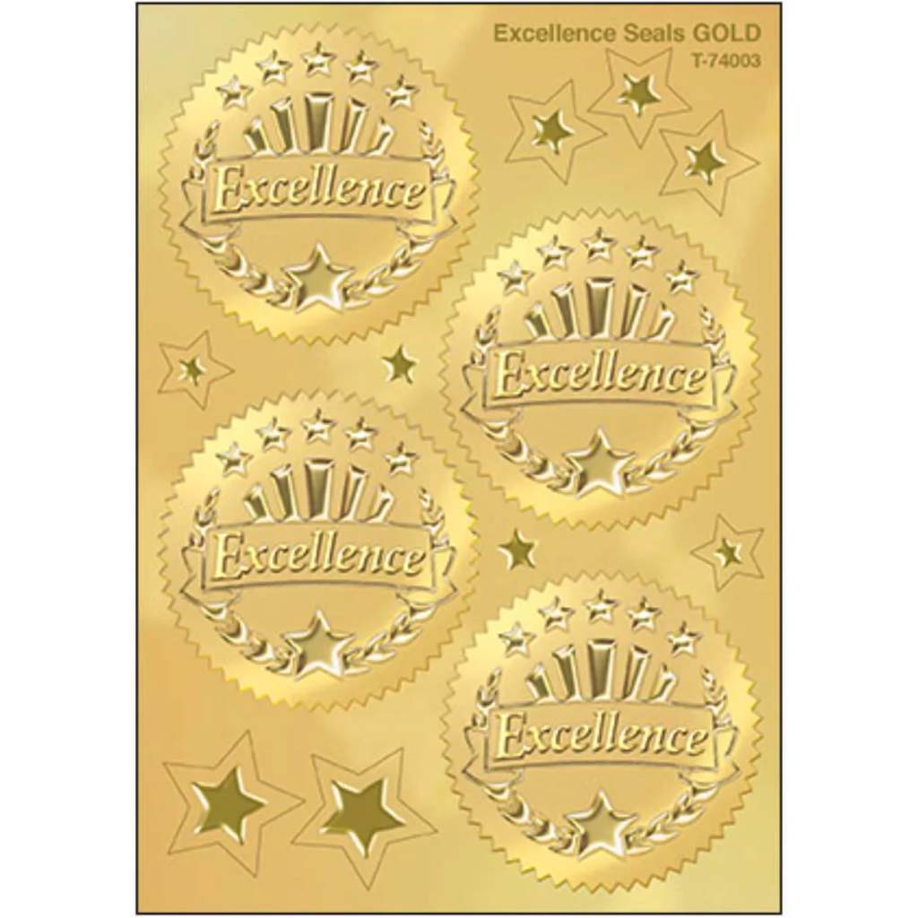 Excellence Seal Award Gold 