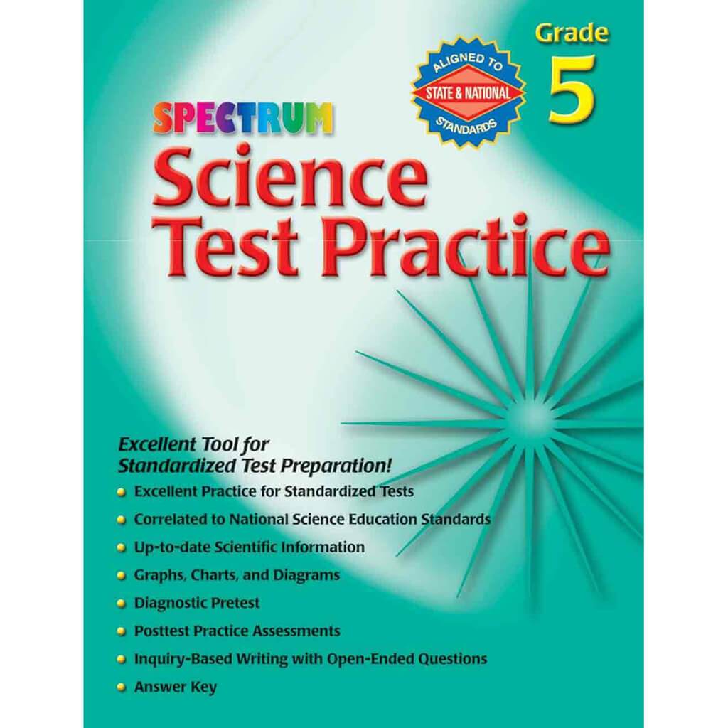 Spectrum Science Test Practice Grade 5