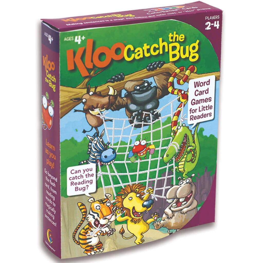 Kloo Catch the Bug Word Card Game Reading