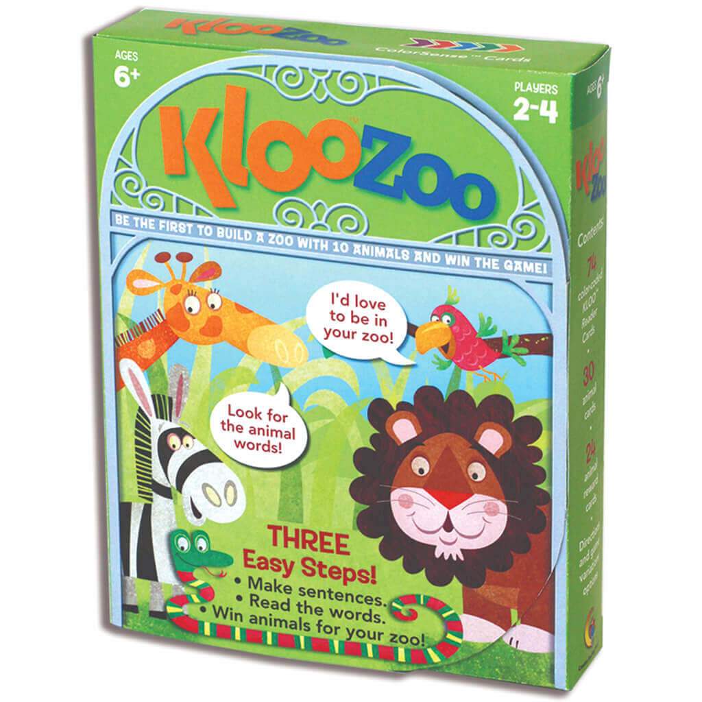 Kloo Zoo Learning Card Game