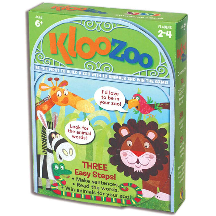 Kloo Zoo Learning Card Game