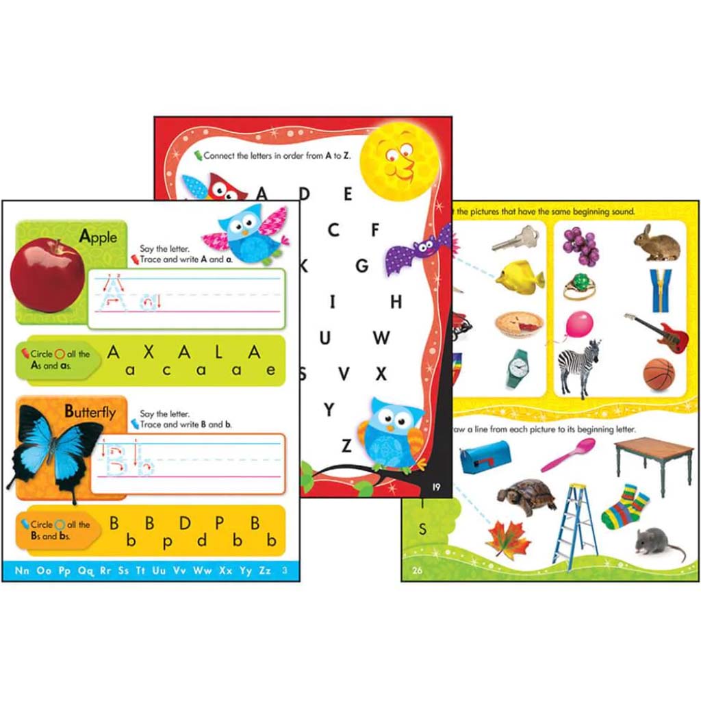 My Alphabet Book Wipe-Off Grade Prek-K 