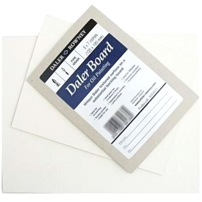 Board Daler Oil Paint 10X8 Gray