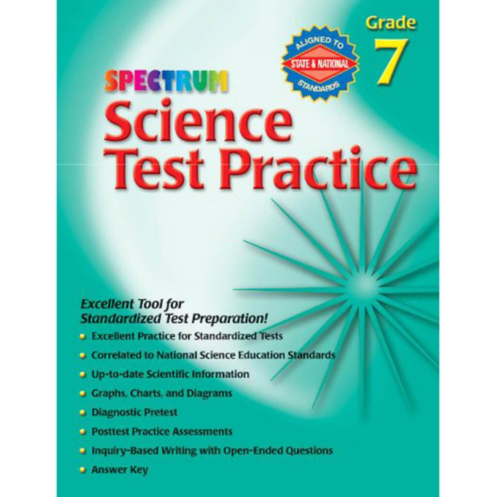 Spectrum Science Test Practice, Grade 7