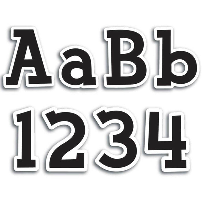 Fancy Design Letter 7" Black 
