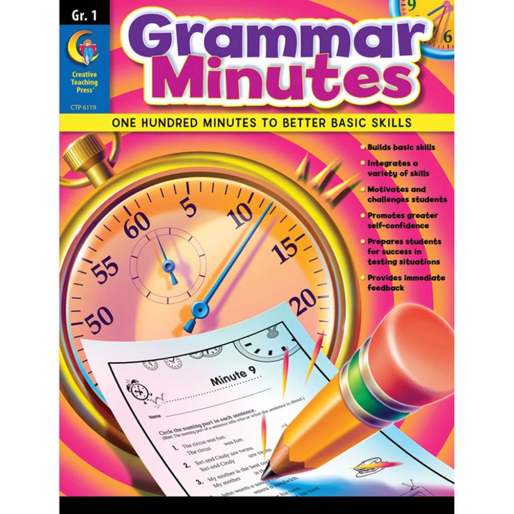 Grammar Minutes Book Grade 1 