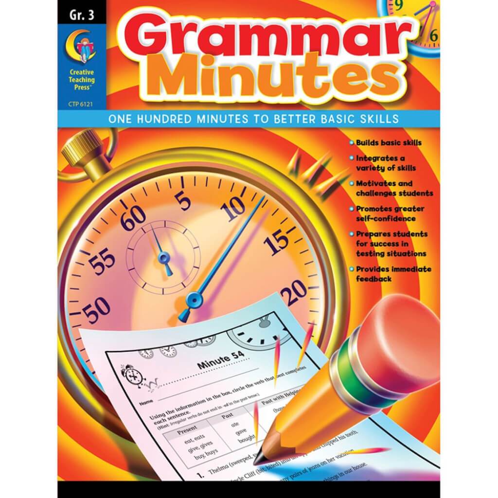 Grammar Minutes Book Grade 3 