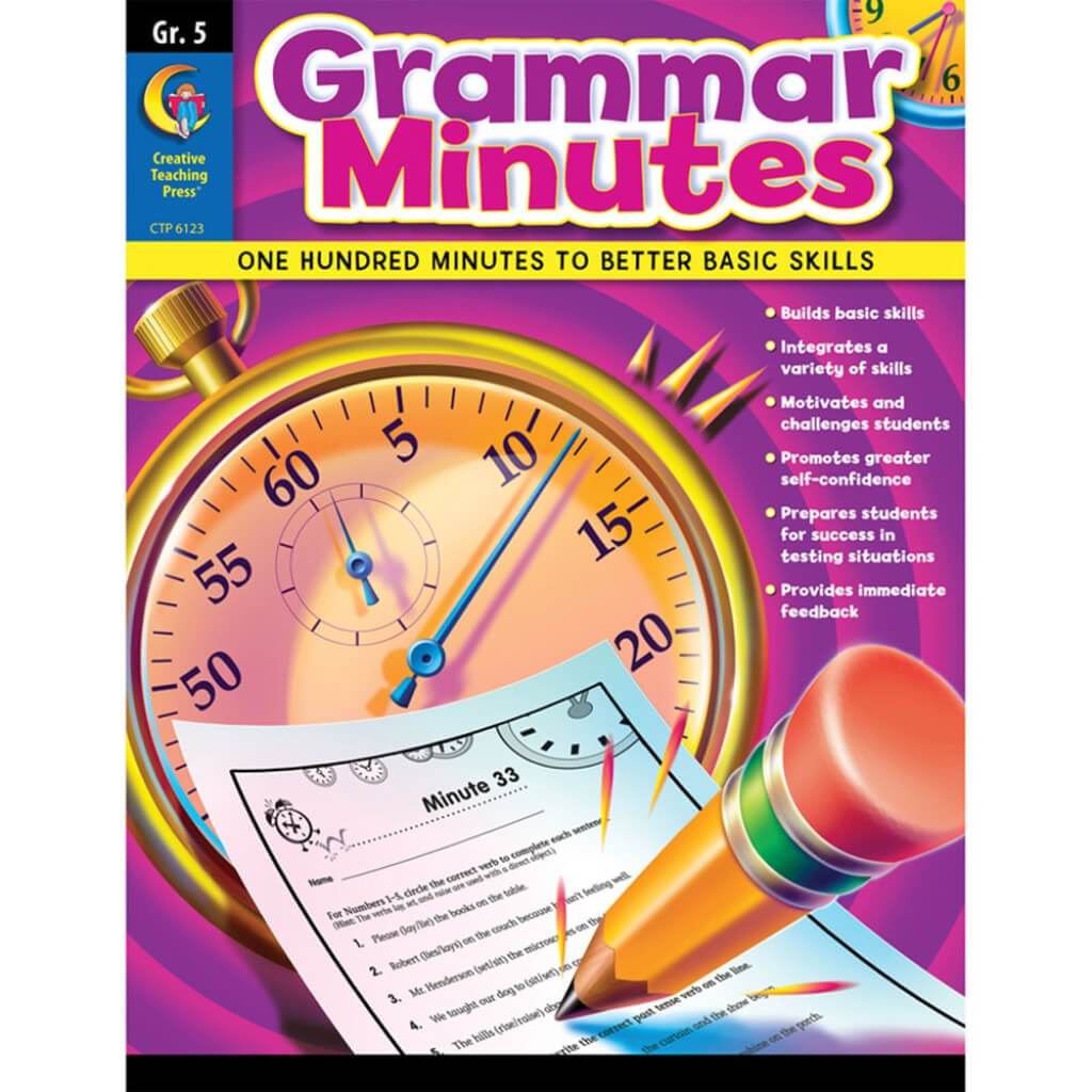 Grammar Minutes Book Grade 5 