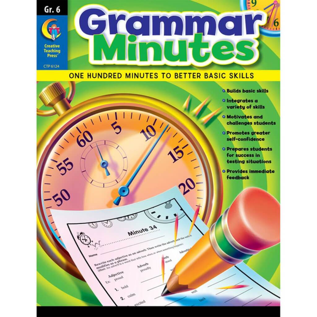 Grammar Minutes Book Grade 6 