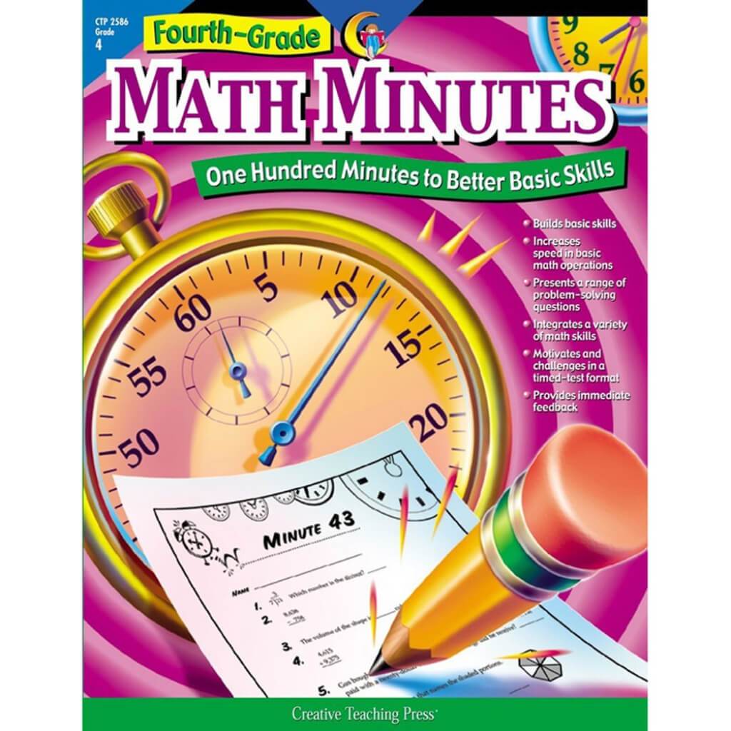 Math Minutes Book Grade 4 